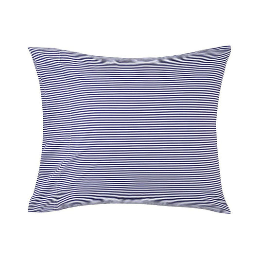Organic Cotton Shirting Stripe Sham