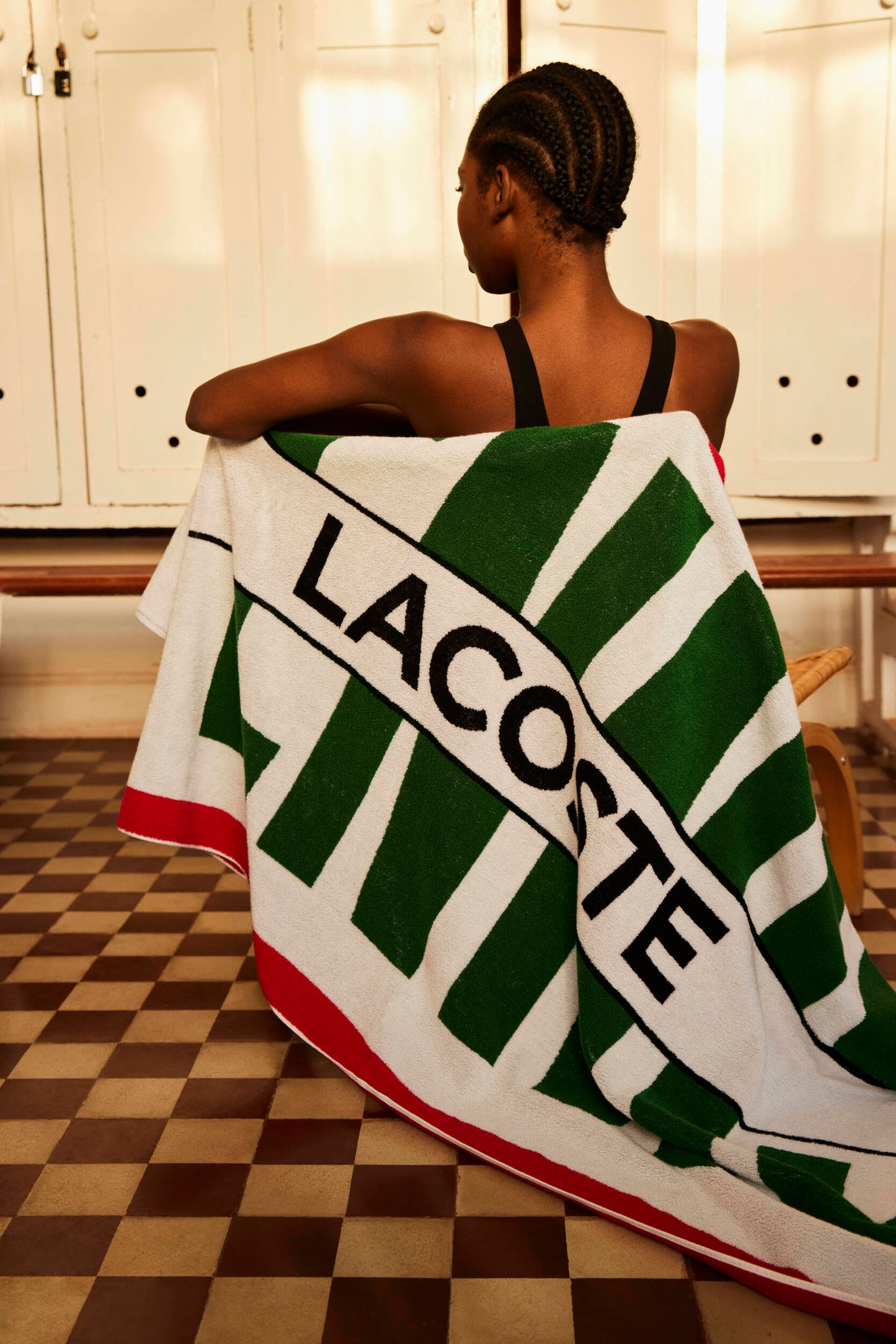 L Court Beach Towel