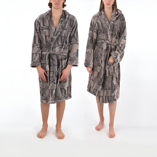 New Liquid Logo Bathrobe