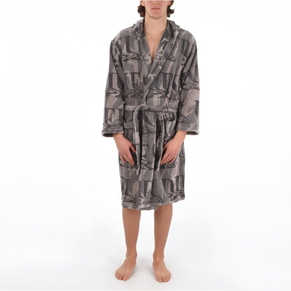 New Liquid Logo Bathrobe