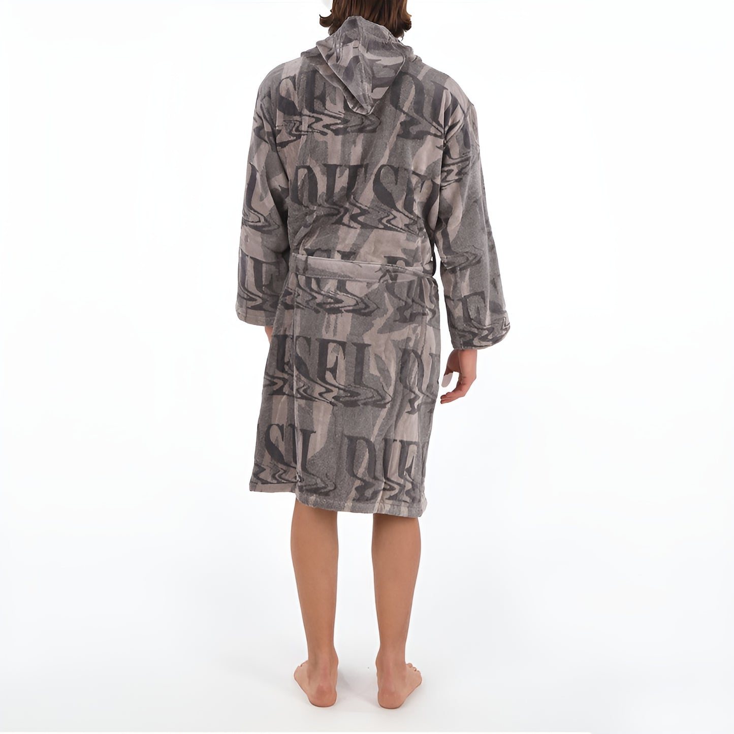 New Liquid Logo Bathrobe