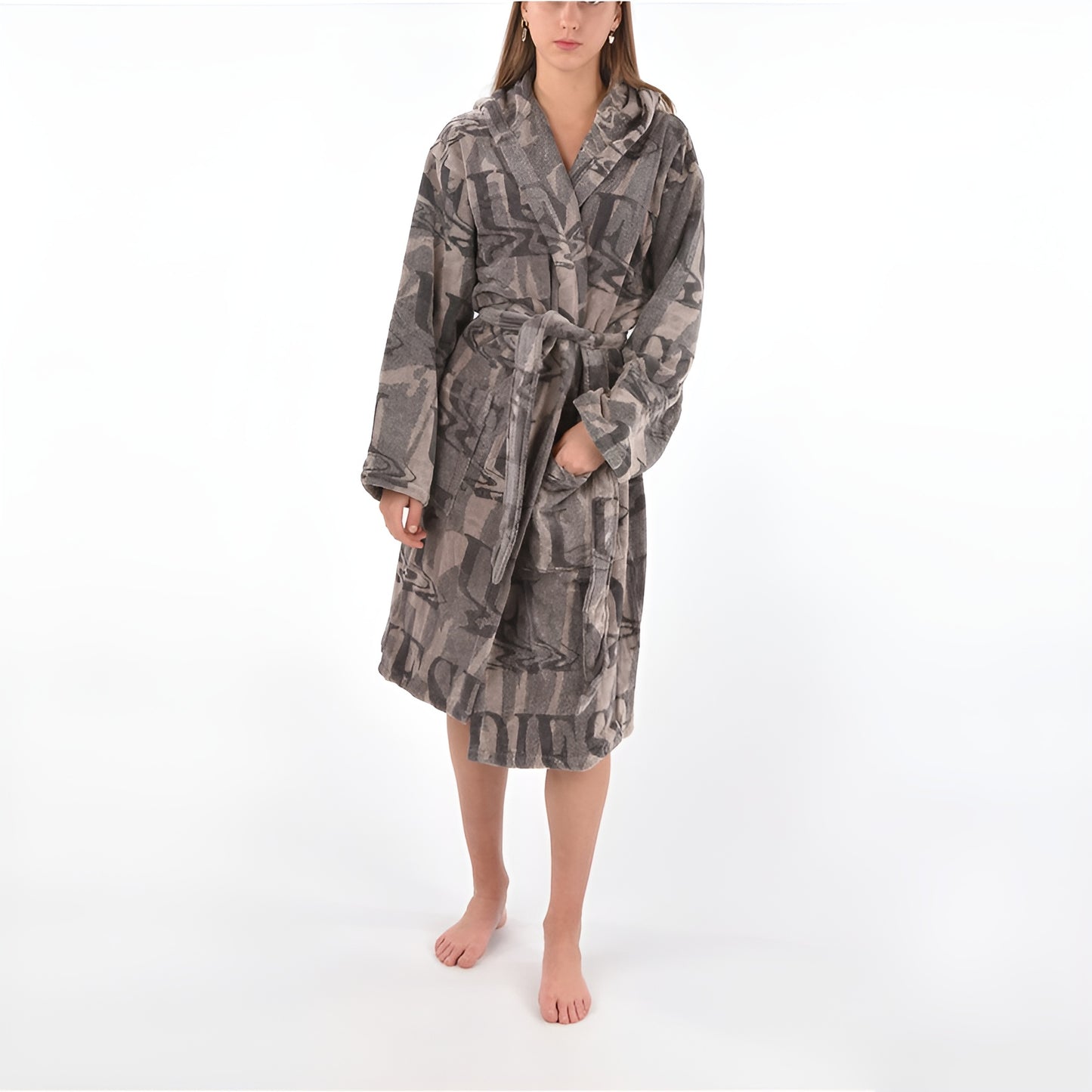 New Liquid Logo Bathrobe