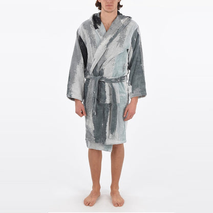 Washed Color Bathrobe