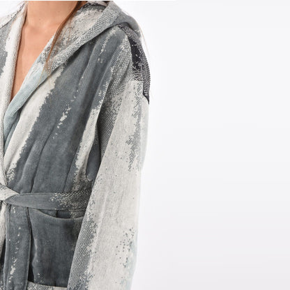 Washed Color Bathrobe